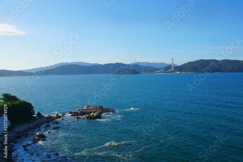 京都丹後鉄道からの車窓風景　丹後半島（丹後神崎⁻丹後由良間）