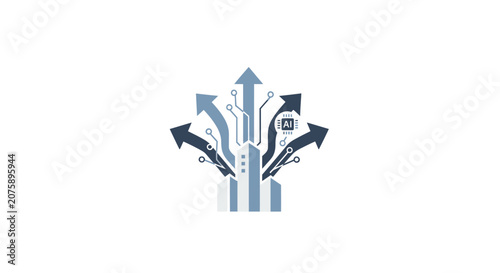 Business growth and strategy concept.