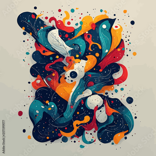 unique abstract design very cool
