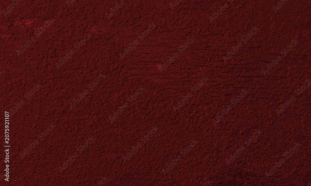 Fototapeta premium Deep maroon textured wall background rough plaster surface dramatic lighting for design projects