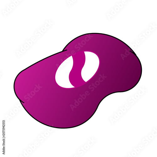 Purple soap icon vector