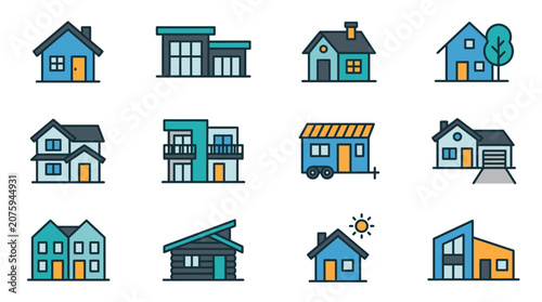 Canvastavla Collection of various house designs.