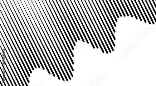 Schilderij op canvas Economic decline and recovery visualization graphic design