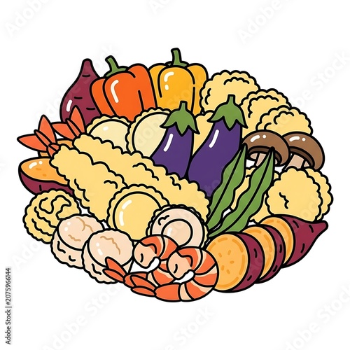 Colorful autumn leaves in a pile arrangement.