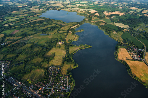 Fotografie Lanker See in der Nähe der Stadt Preetz