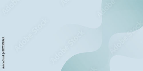 Canvastavla A minimalist background with smooth, undulating waves in varying shades of teal and light blue, creating a serene and calming visual