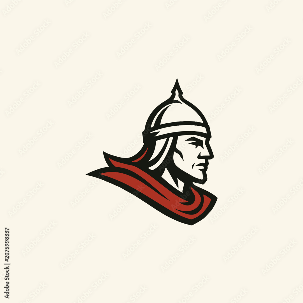 Fototapeta premium Russian Warrior Logo