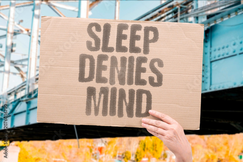 Fotografija "Sleep denies mind" Lack of rest impairs cognition