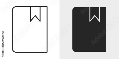 Fotografija Bookmark Manager Icon represents organizing saved bookmarks.