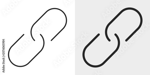 Fotografía Connection Icon represents linking and communication between elements