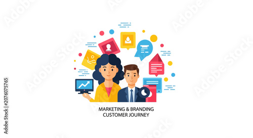 Business People Marketing Strategy Teamwork.
