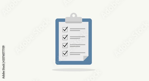 Clipboard with Checklist and Clipboard.