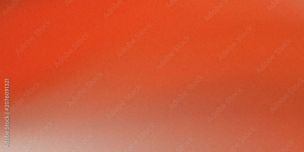Fototapeta premium Vibrant orange gradient background with grainy texture soft light transitions.