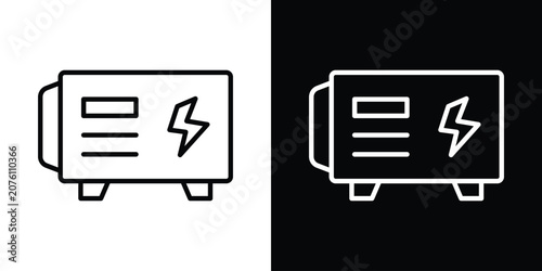 Quadro su tela Generator icon