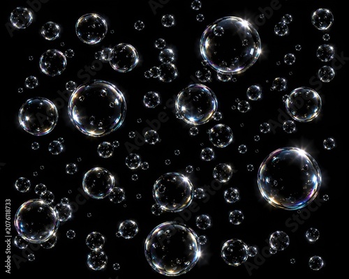 Realistic Floating Bubble