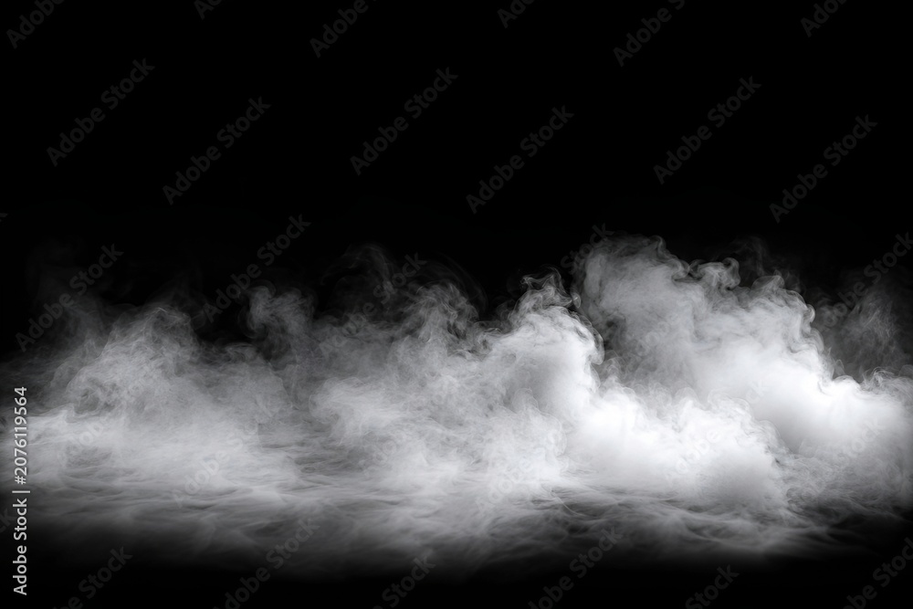 Fototapeta premium Realistic Ground Fog Smoke