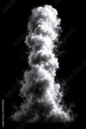 Realistic Vertical Smoke Column
