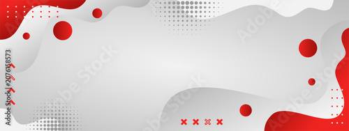 abstract red and white background