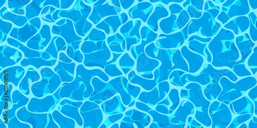 Blue water texture with ripple effect vector illustration