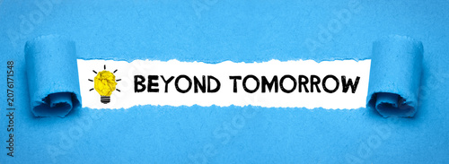 Bild auf Leinwand Beyond Tomorrow