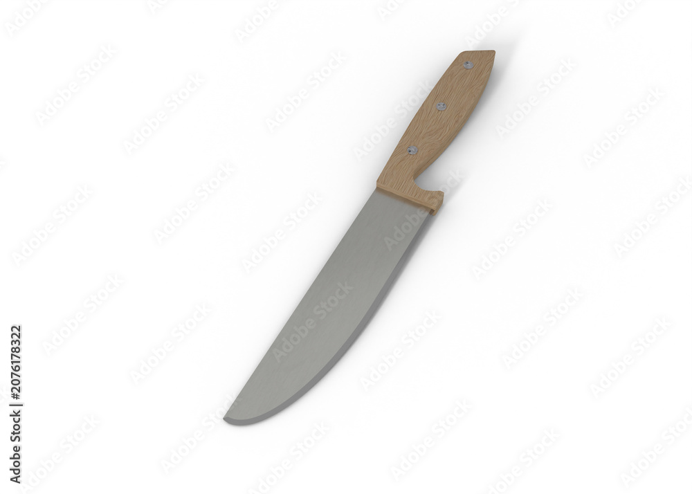Obraz premium Chef Knife Mockup