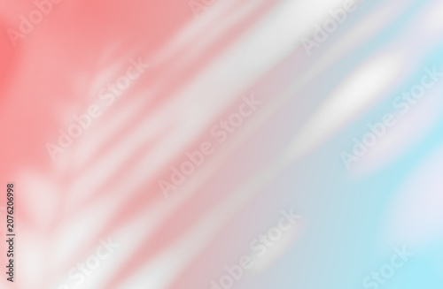 Background shadow palm pink blue premium gradation beige texture blur gradient light pastel abstract luxury premium mockup peach color backdrop template valentine summer spring overlay