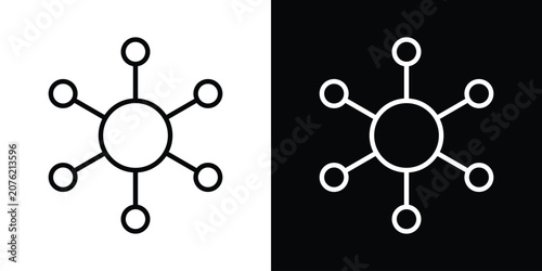 Fotografie Molecule icon