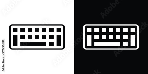 Quadro su tela Keyboard icon 2