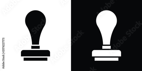 Obraz na plátně Stamp icon