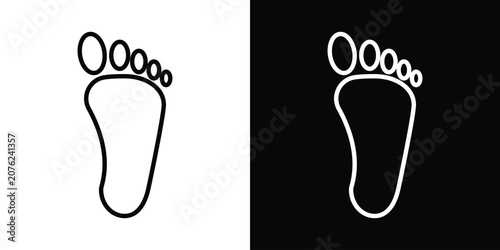 Fotografie Footprint icon