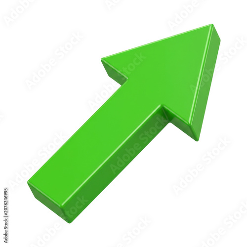 Green Arrow Isolated PNG Image with Transparent Background