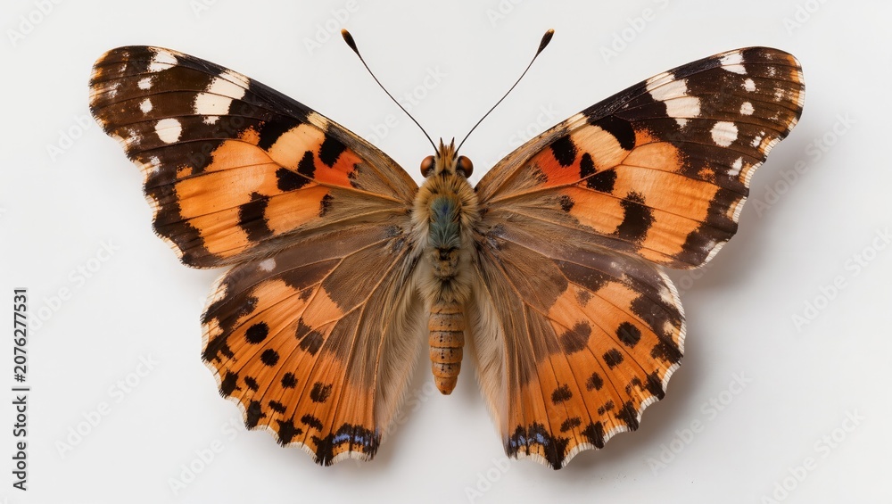 Naklejka premium butterfly isolated on white background