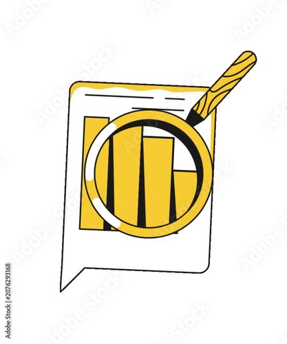vector illustration of a gold medal