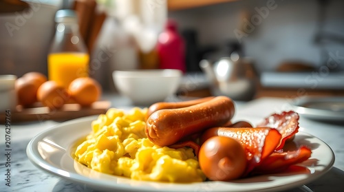 sausage and potatoes