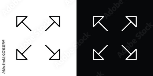Фотография Expand icon set for app