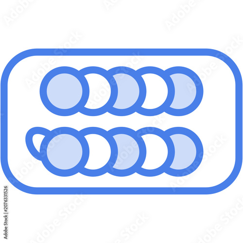 Caprese salad Icon - Vector Graphic Design