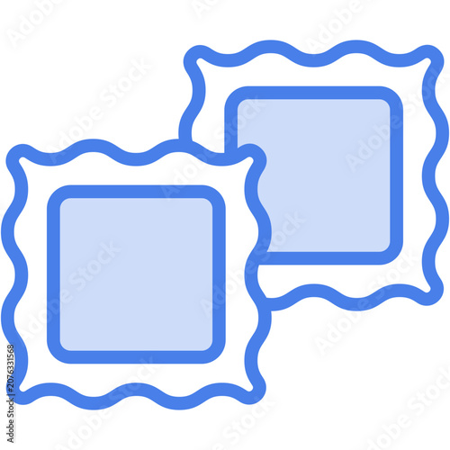 Ravioli Icon - Vector Graphic Design