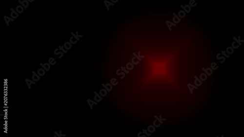 Red Yellow Glowing Optical Lens Flare Stars, Futuristic Soft Light Blur Interface Element Overlay