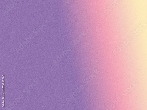 Abstrakter rosa-violetter Grain-Farbverlauf mit warmem Cremegelb als moderner Pastellhintergrund