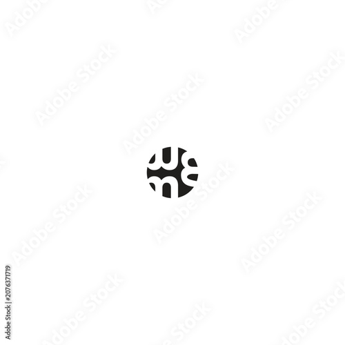 letter combination w and m logo