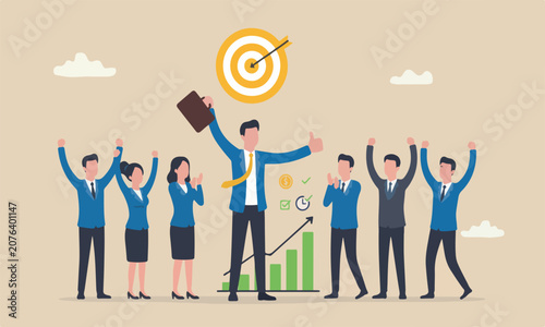 Fotografía Effectiveness bullsey target cost to reach goal or target, practice until succee