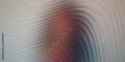 Konstfotografi Abstract curved lines and light waves background, fluid motion for modern art and digital design projects