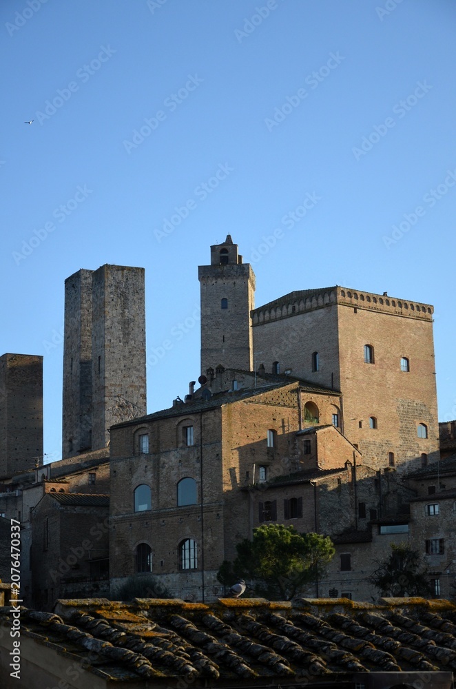 Obraz premium Medieval town of San Gimignano