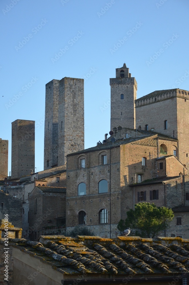 Obraz premium Medieval town of San Gimignano