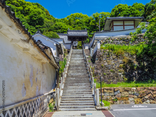 【広島県】竹原市の西方寺と青空