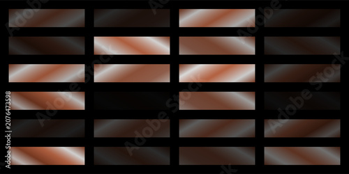 Foto Copper gradients collection