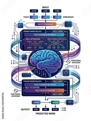 Artificial intelligence transformer architecture neural network
