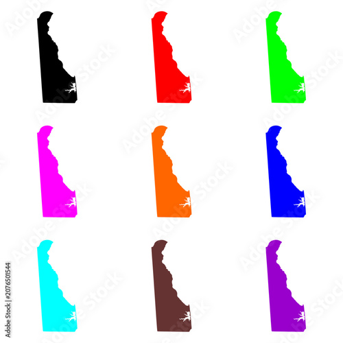 Fotografie Connecticut state map