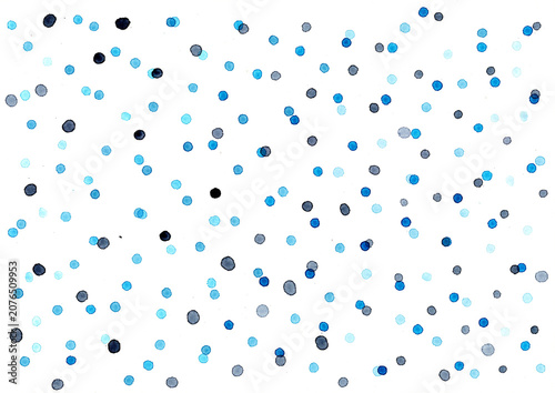 blaue Punkte
