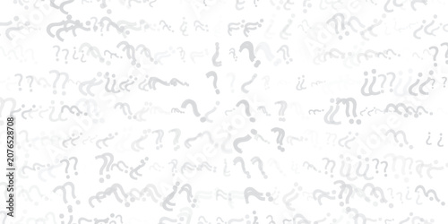 Tablou pe pânză Question mark seamless pattern